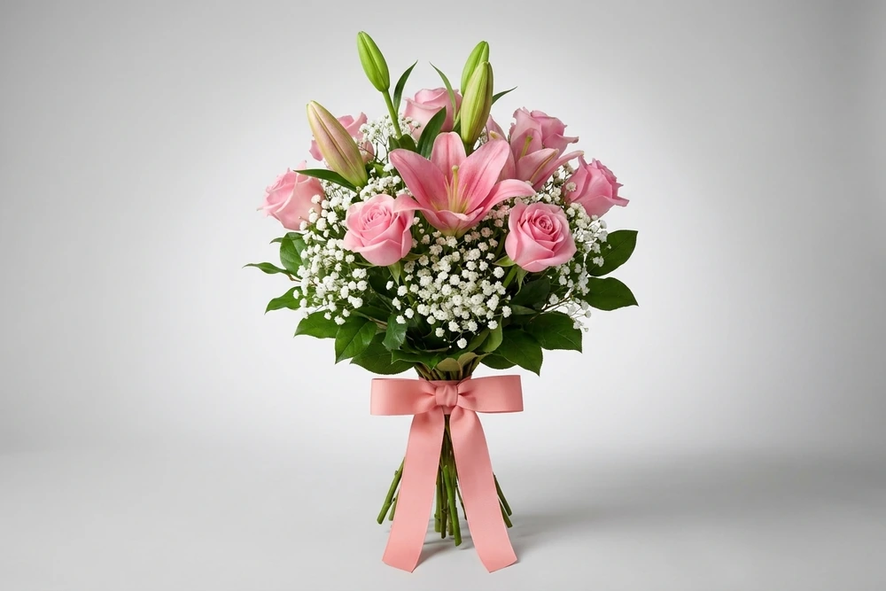 Buquê Rosa Delicado